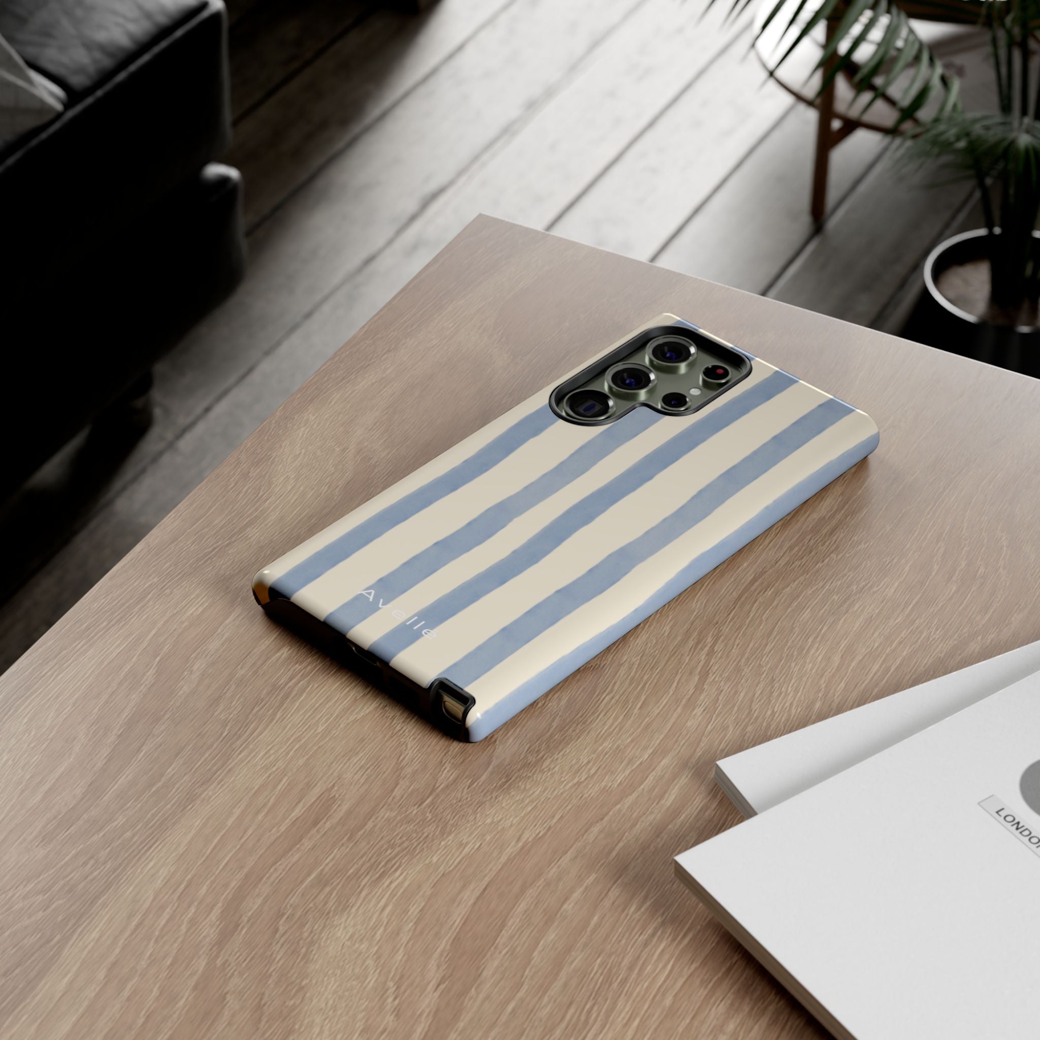 Blue Pinstripe