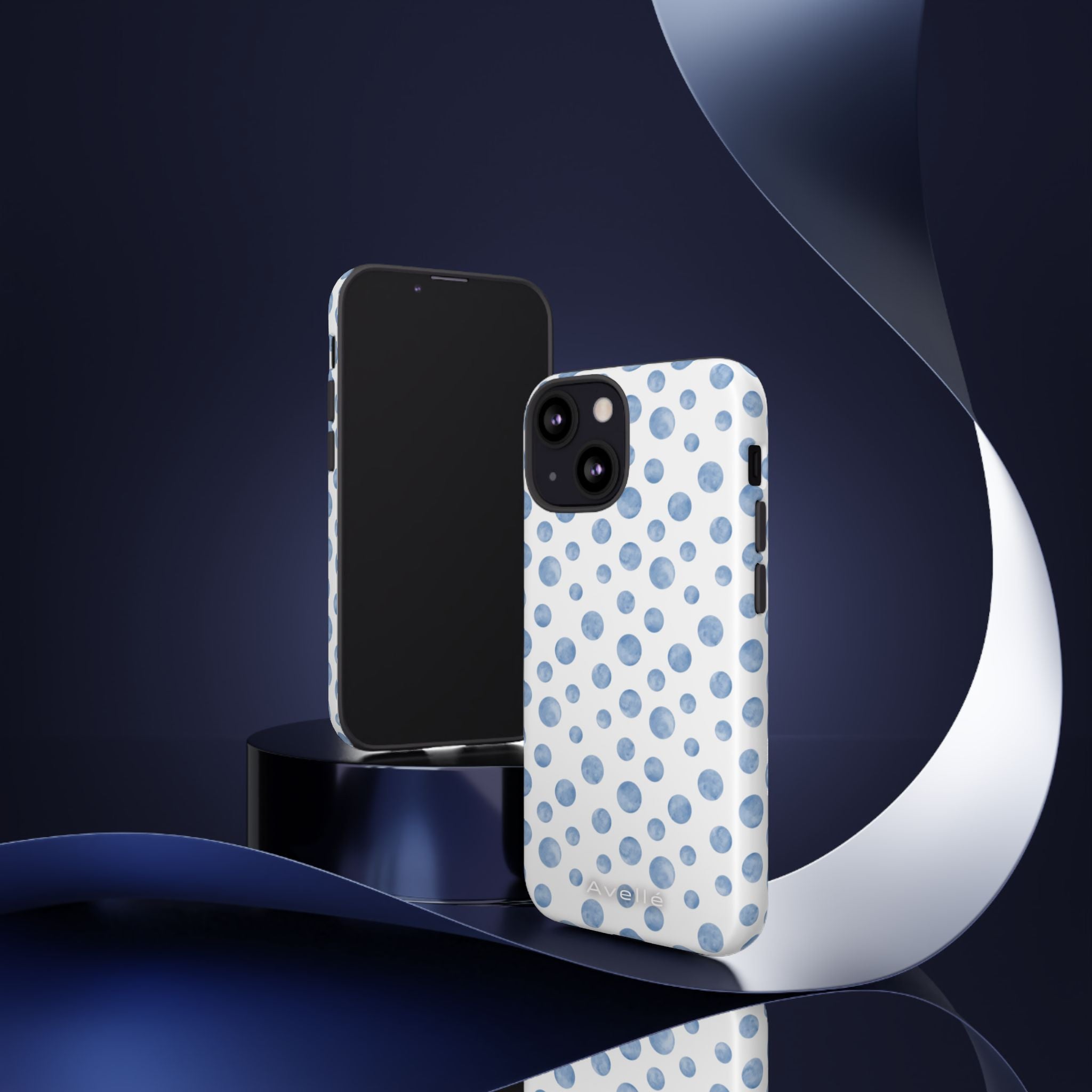 Blue Polka