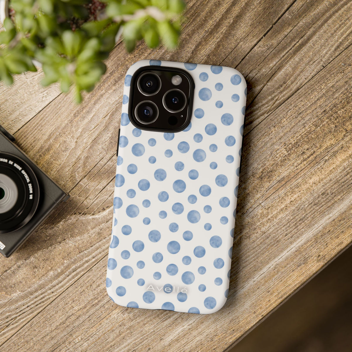Blue Polka