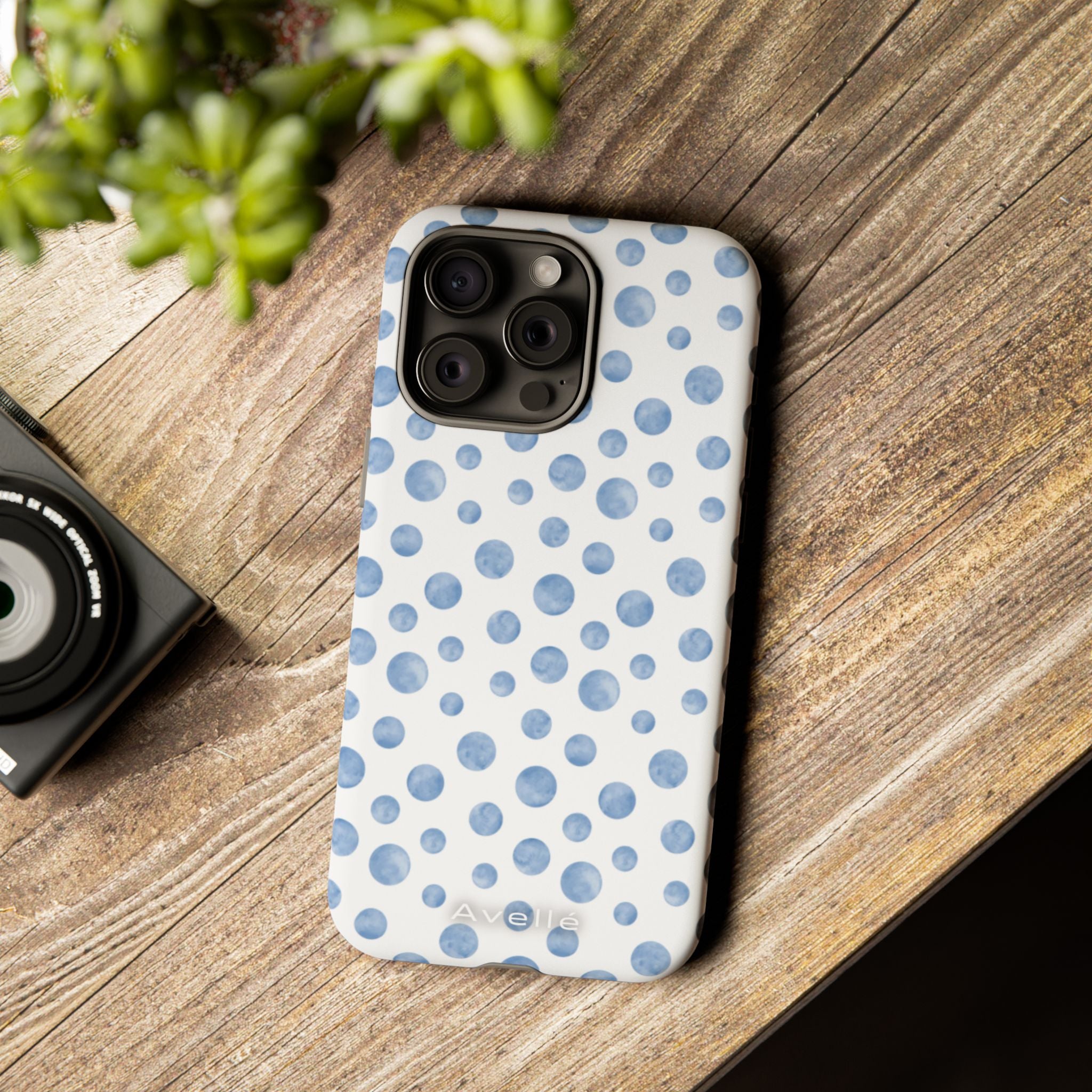 Blue Polka