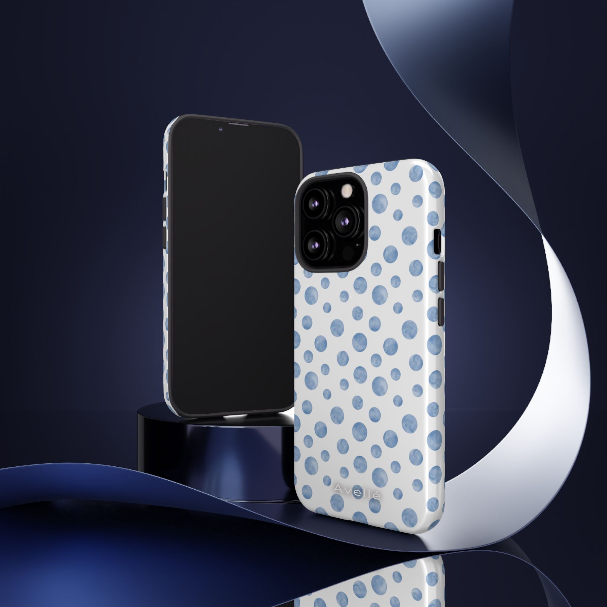 Blue Polka