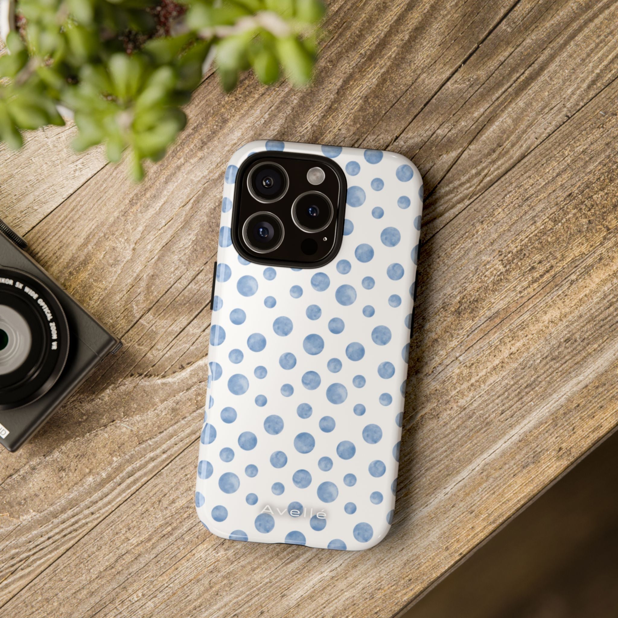 Blue Polka