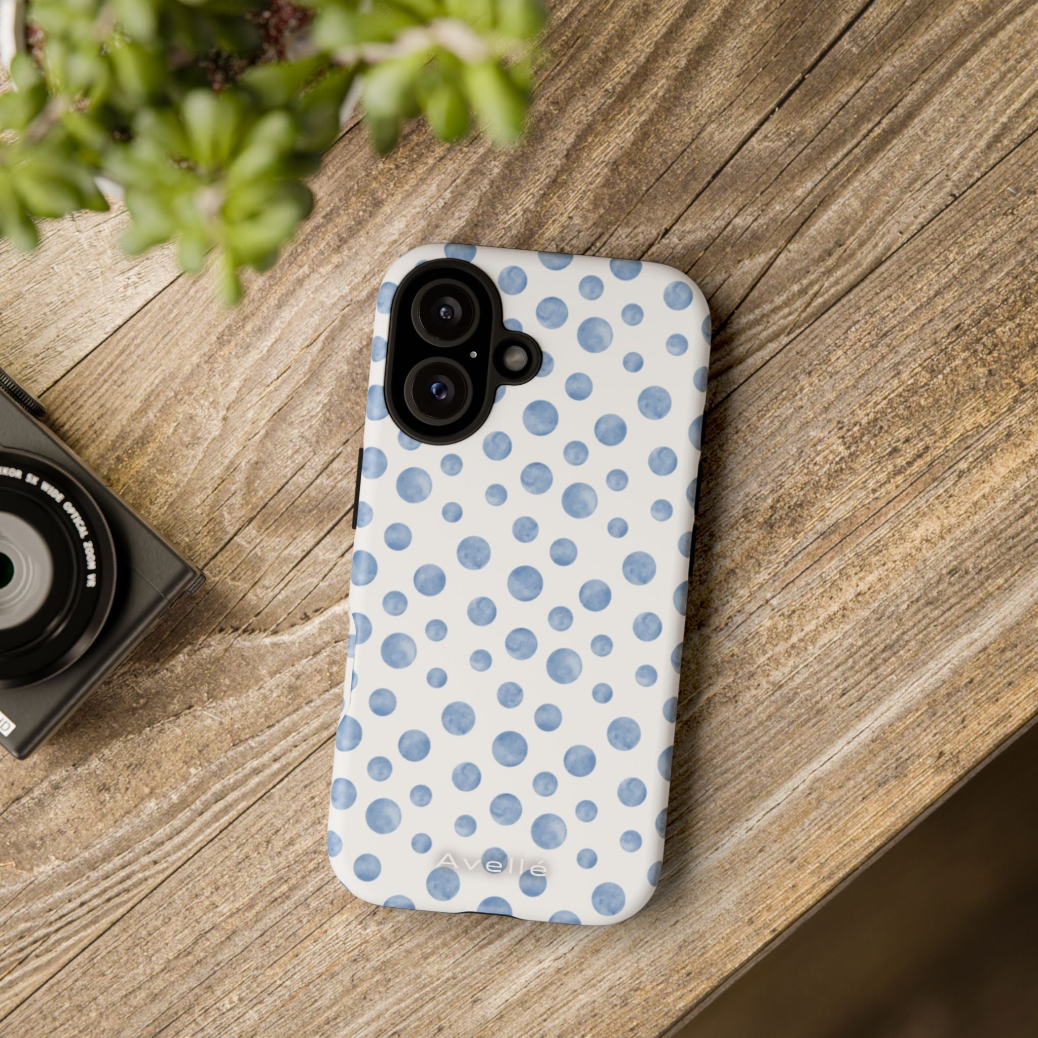 Blue Polka
