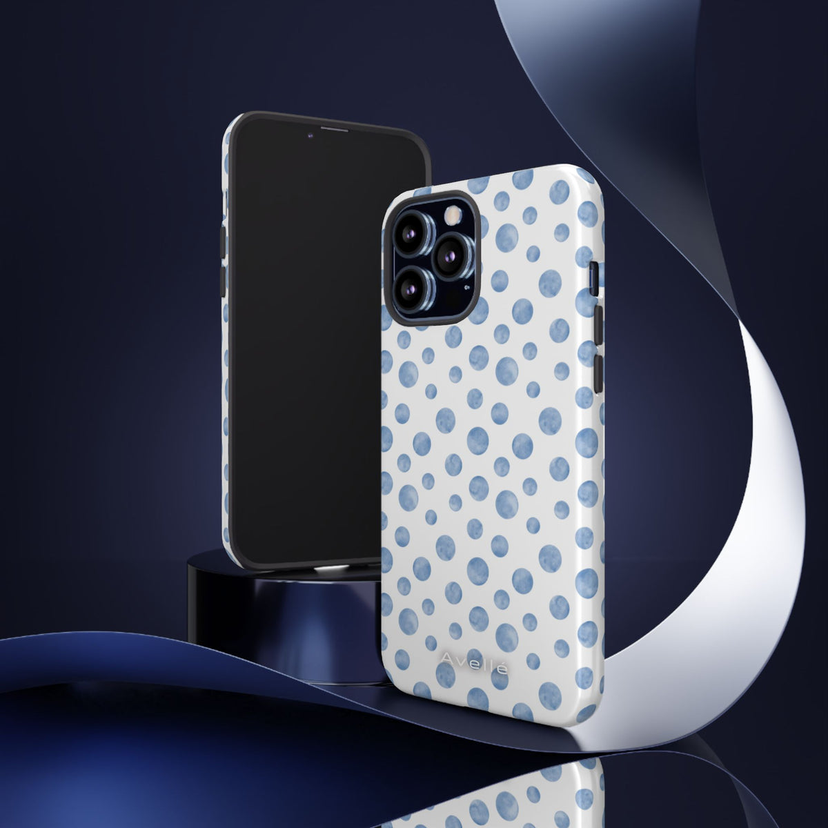Blue Polka