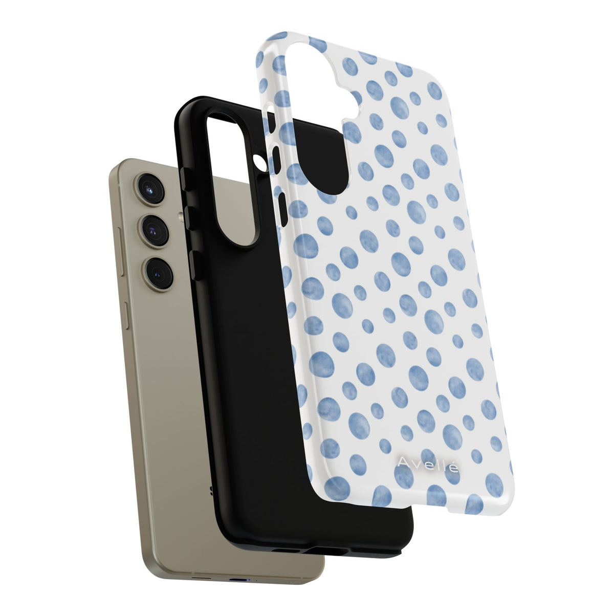 Blue Polka